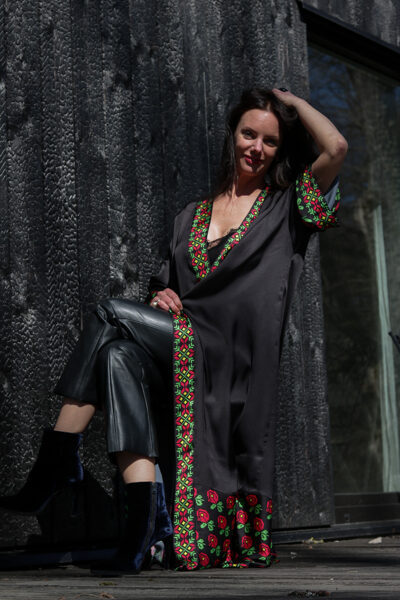 Pēc pasūtījuma!  ROŽU KIMONO